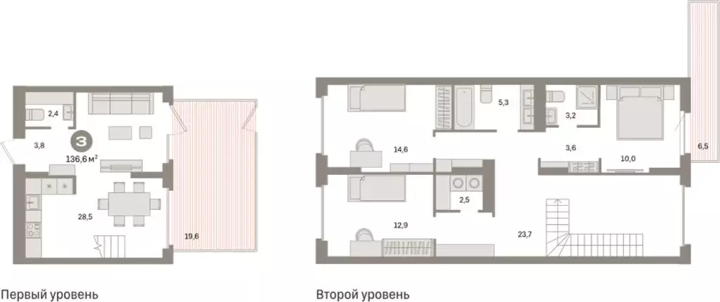 3-комнатная квартира: Екатеринбург, жилой район Сортировочный, ... - Фото 1