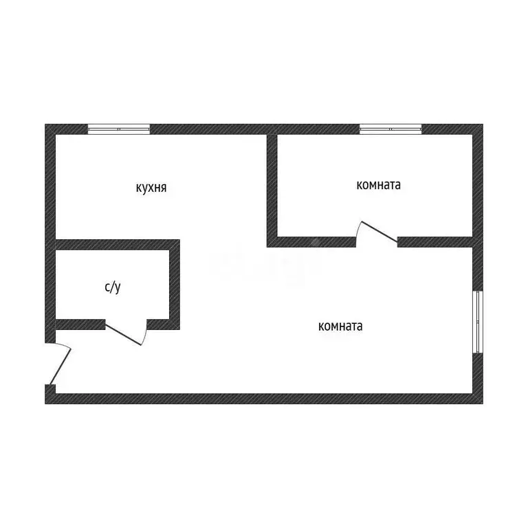 2-комнатная квартира: Арсеньев, улица Ломоносова, 20 (40.7 м) - Фото 1