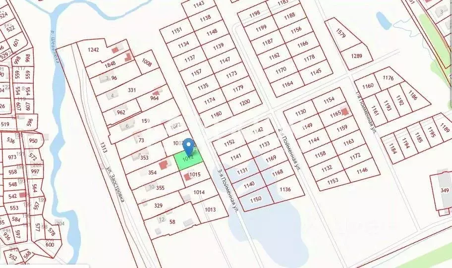 Участок в Ярославская область, Ярославль ул. Заостровка, 9 (7.3 сот.) - Фото 1