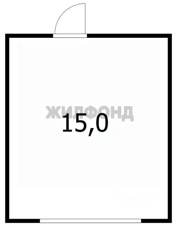Гараж в Новосибирская область, Новосибирск ул. Медкадры, 7 (15 м) - Фото 1