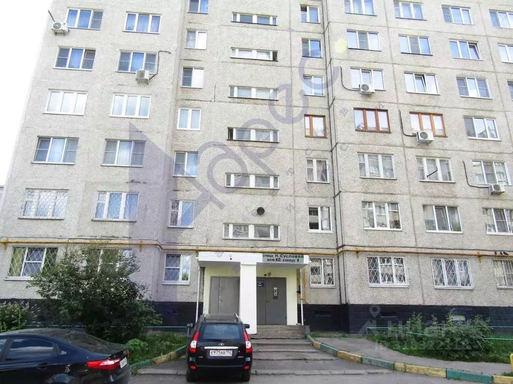 2-к кв. Нижегородская область, Нижний Новгород ул. Надежды Сусловой, ... - Фото 0