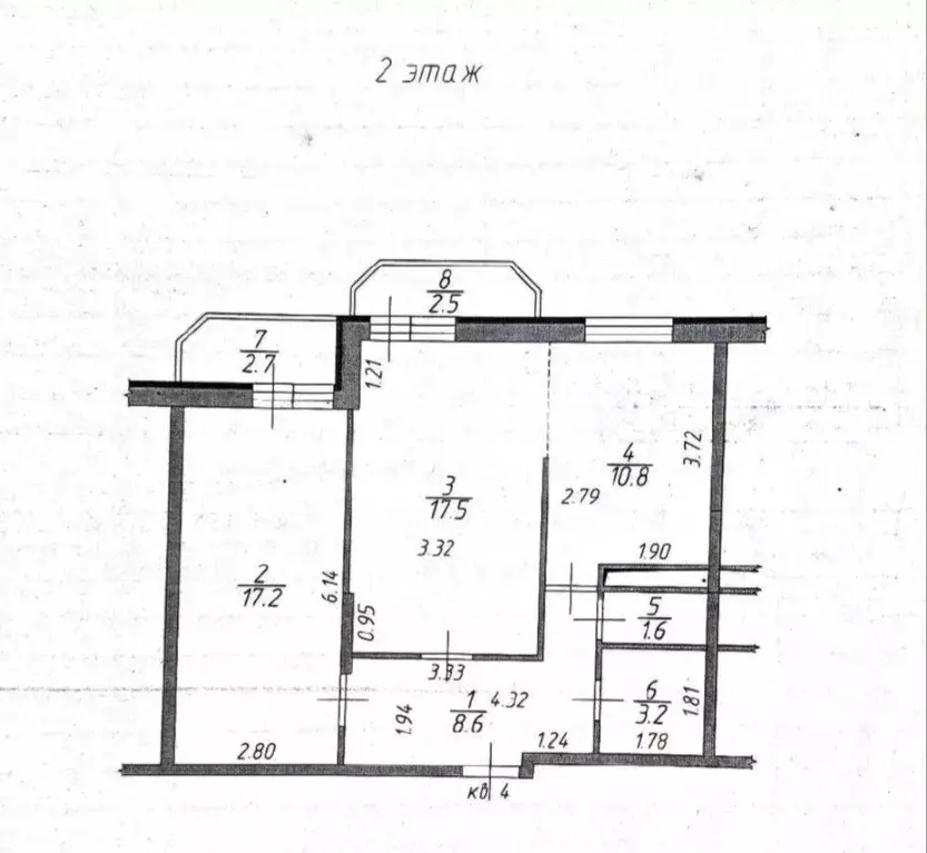 2-к кв. Московская область, Балашиха Саввино мкр, ул. Саввинская, 17А ... - Фото 2