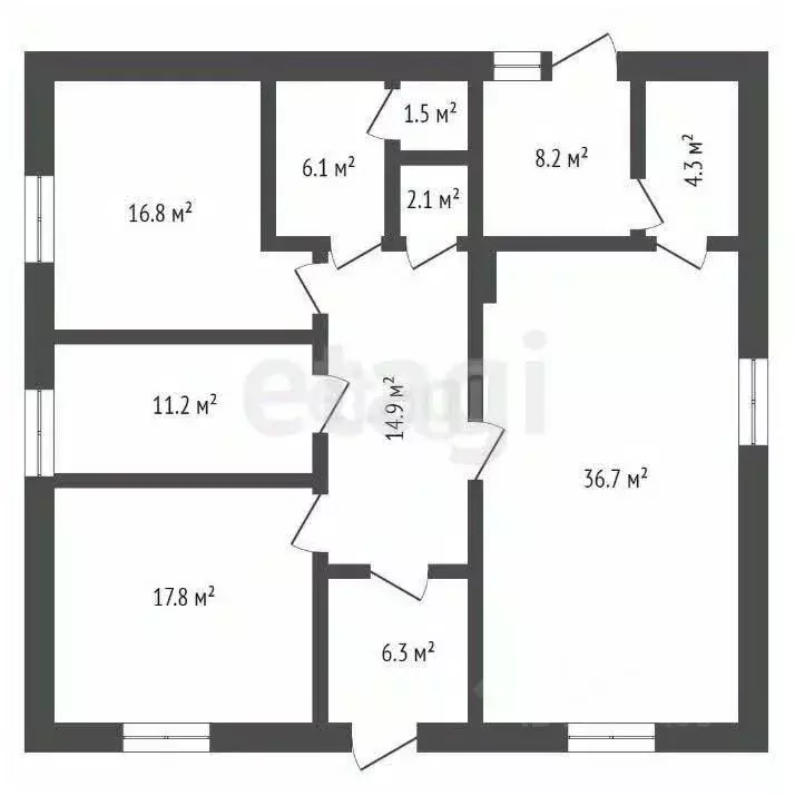 Дом в Воронежская область, Воронеж ул. Октябрьская, 297А (132 м) - Фото 1