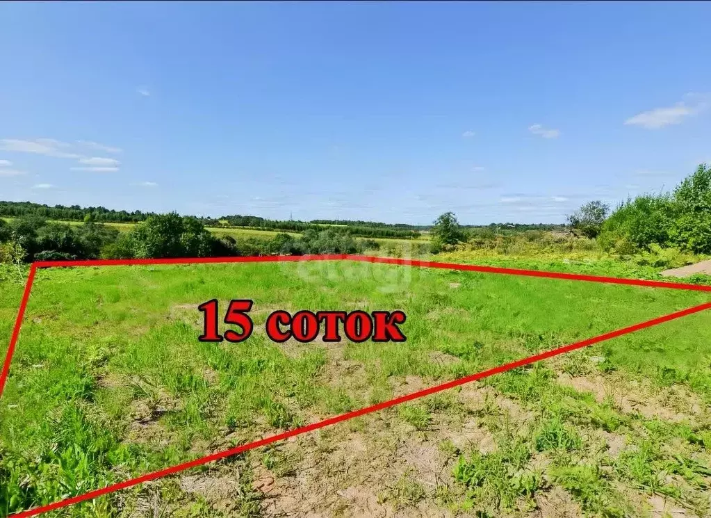 Участок в Калужская область, Село Ферзиково с/пос, с. Ферзиково  (15.0 ... - Фото 1