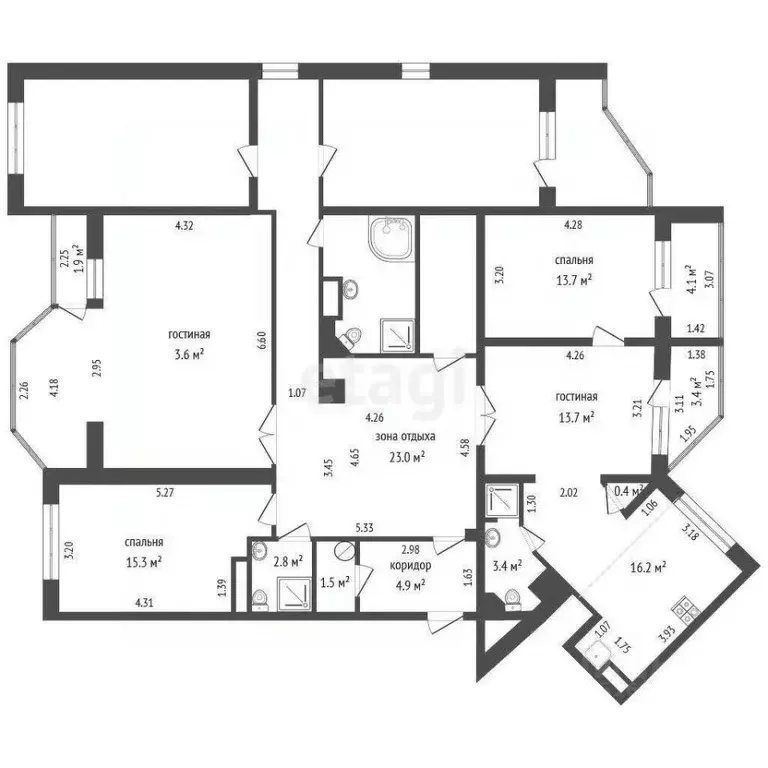 4-к кв. Крым, Судак ул. Ленина, 96 (200.1 м) - Фото 2