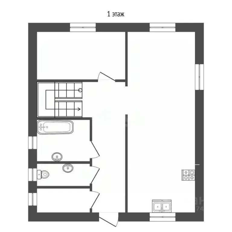 Дом в Московская область, Серпухов городской округ, д. Нефедово ул. ... - Фото 2