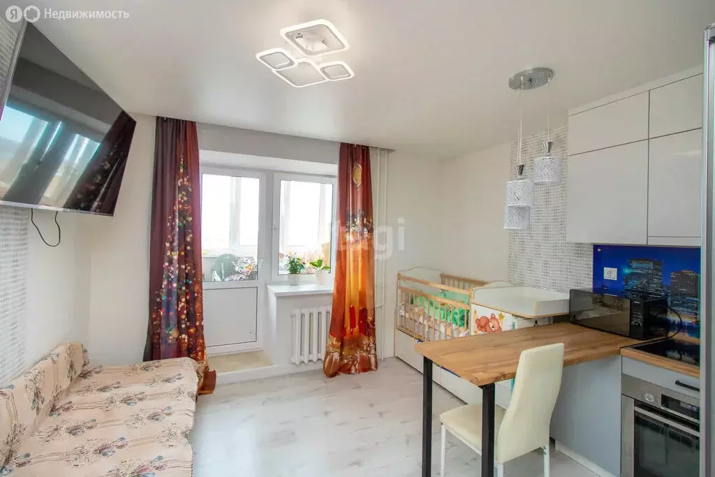 Квартира-студия: микрорайон Мелиораторов, улица Голышева, 4 (21.8 м) - Фото 1