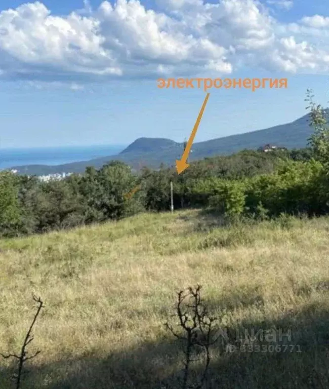 Участок в Крым, Алушта муниципальный округ, с. Верхняя Кутузовка пер. ... - Фото 1