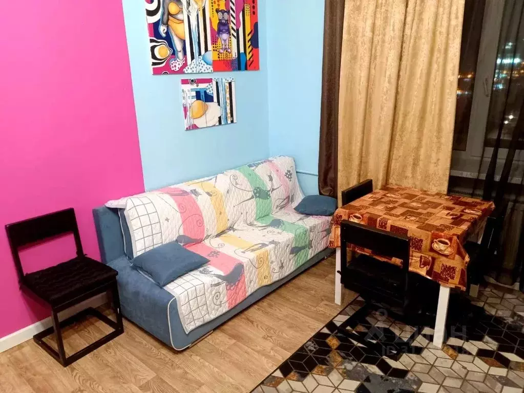 1-к кв. Татарстан, Казань ул. Нурсултана Назарбаева, 35к1 (25.0 м) - Фото 0