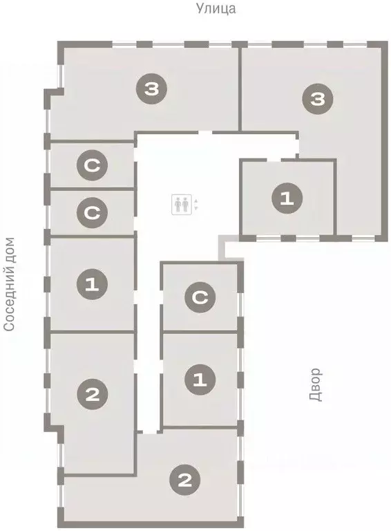 1-к кв. Новосибирская область, Новосибирский район, Краснообск рп, 3-й ... - Фото 2