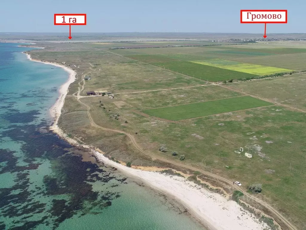 Участок в Крым, Черноморский район, Окуневское с/пос  (100.0 сот.) - Фото 1