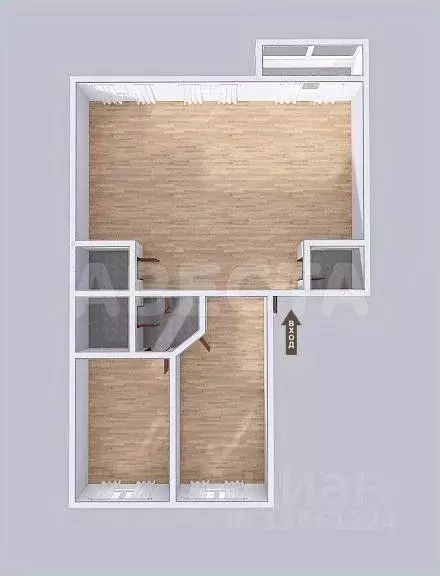 3-к кв. Омская область, Омск ул. Перелета, 32 (108.4 м) - Фото 2