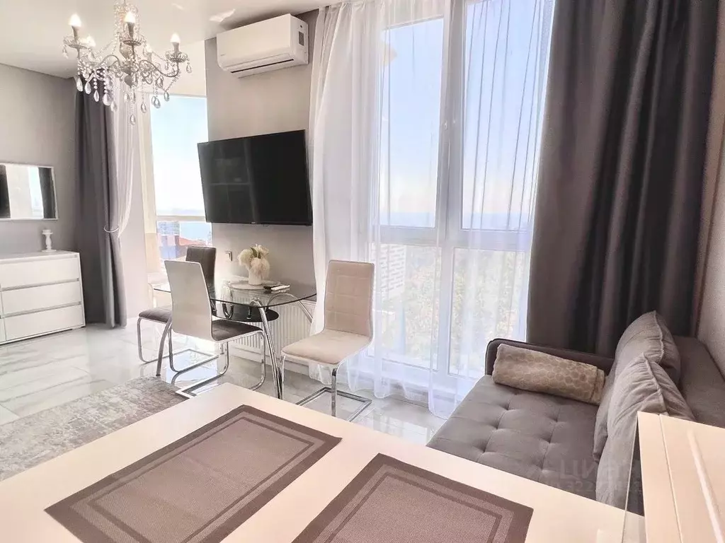 1-к кв. Краснодарский край, Сочи ул. Яна Фабрициуса, 2/23Мк2 (35.0 м) - Фото 1