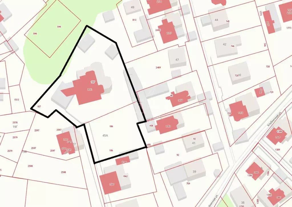 Участок в Татарстан, Казань ул. Клубничная, 47А (50.0 сот.) - Фото 1