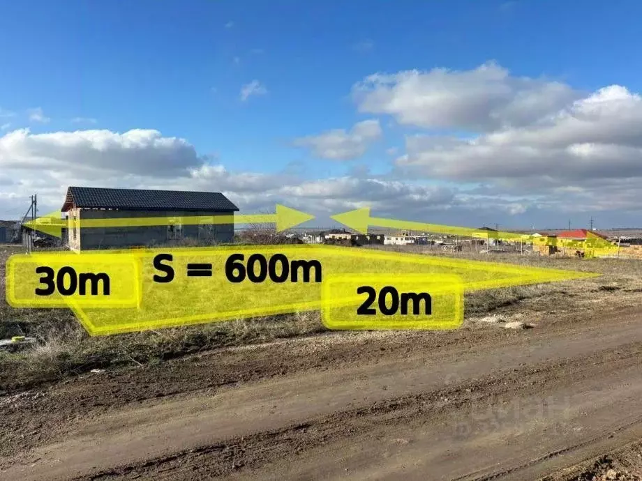 Участок в Крым, Симферопольский район, с. Мирное 3031 (6.0 сот.) - Фото 1