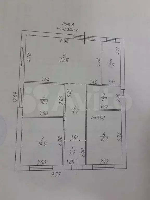 Дом 100 м на участке 6 сот. - Фото 0