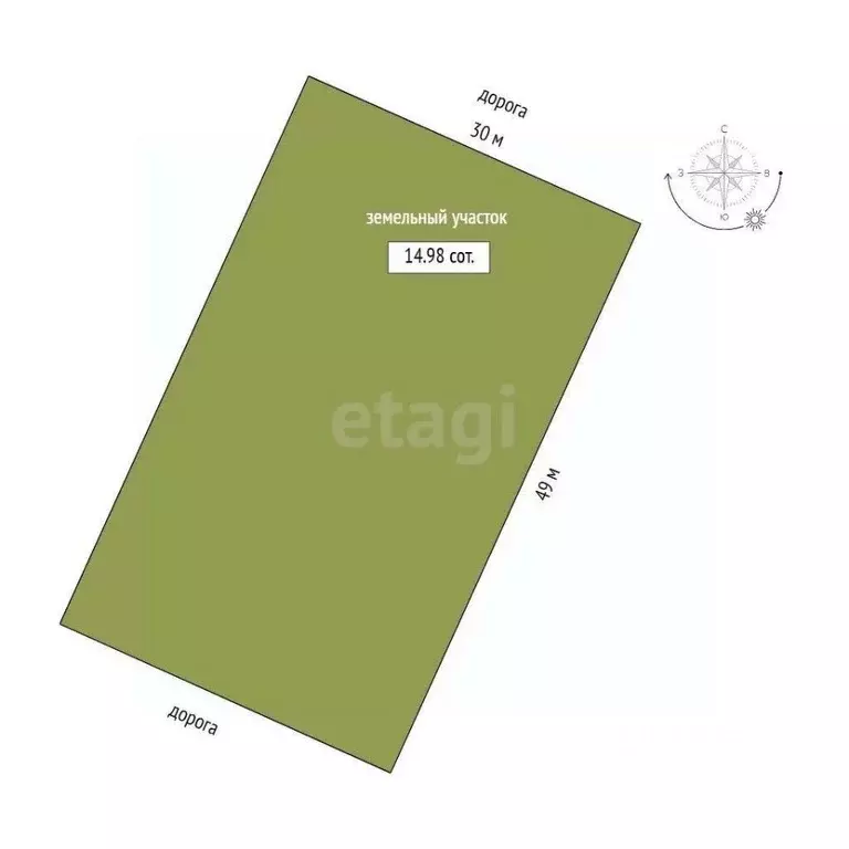 Участок в Свердловская область, Тугулым пгт  (14.98 сот.) - Фото 2