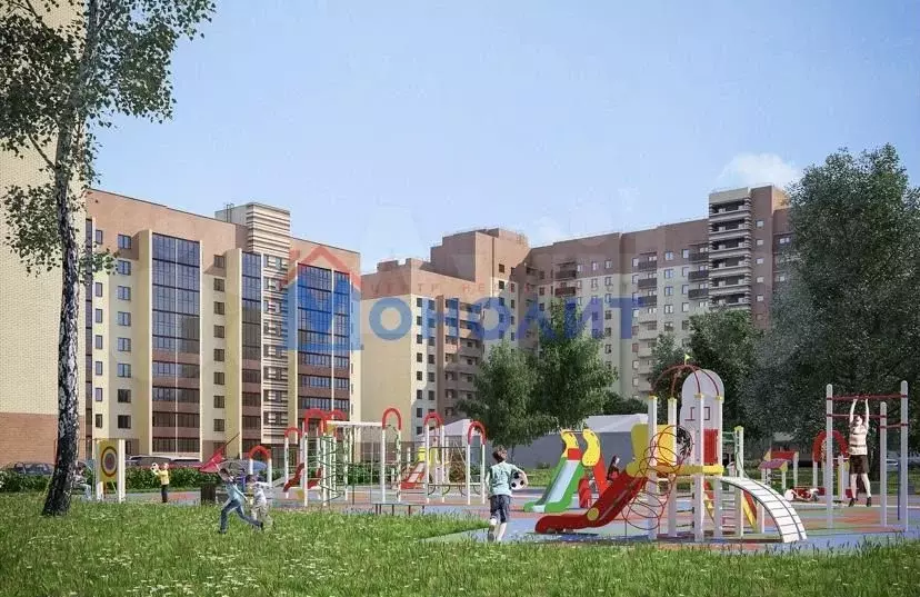 1-к. квартира, 37,9 м, 4/12 эт. - Фото 0