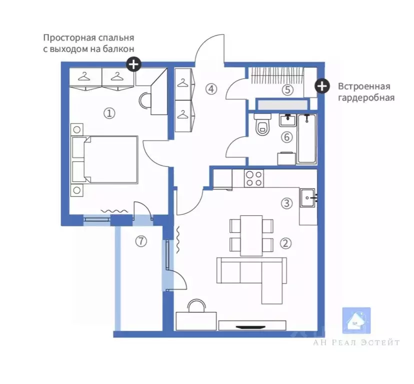 2-к кв. Карелия, Петрозаводск ул. Оборонная, 9 (62.5 м) - Фото 1