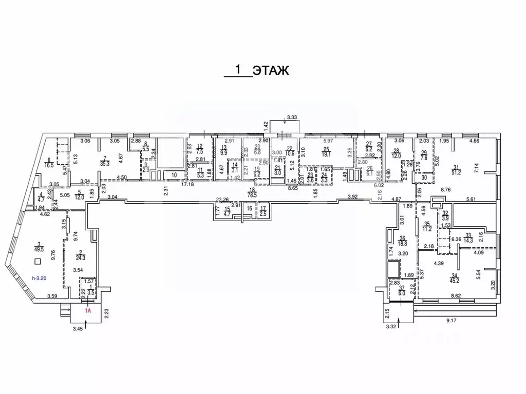 Помещение свободного назначения в Москва бул. Яна Райниса, 4К3 (505 м) - Фото 2