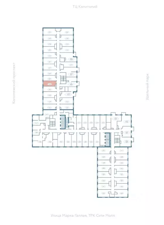 Студия Санкт-Петербург  (21.78 м) - Фото 2
