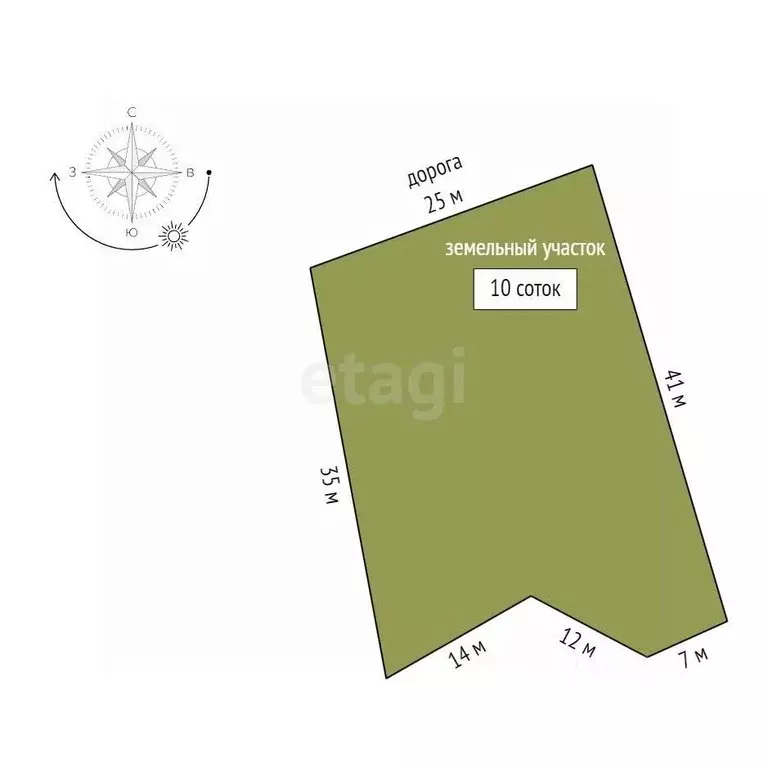 Участок в Пермский край, Добрянский муниципальный округ, д. Гари  ... - Фото 2