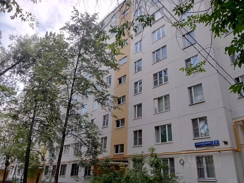 Свободной планировки кв. Москва ул. Красный Казанец, 3К2 (44.4 м) - Фото 1