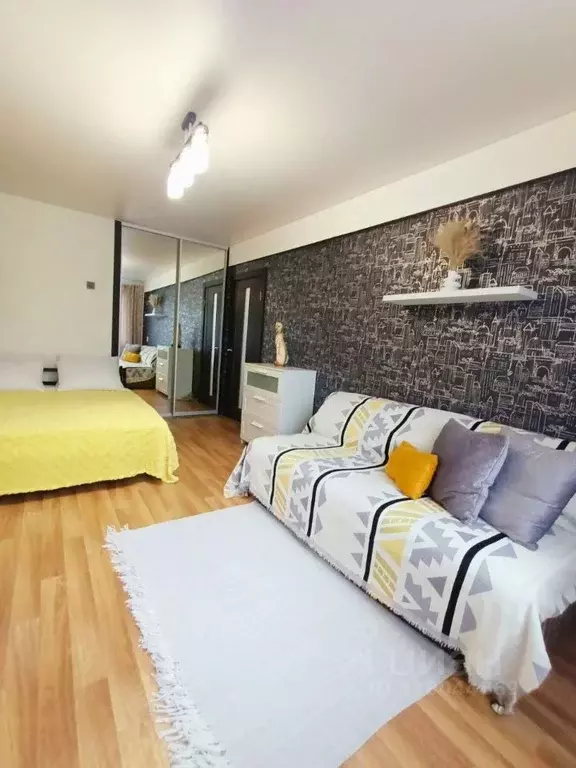1-к кв. Красноярский край, Красноярск Волгоградская ул., 7а (32.0 м) - Фото 0