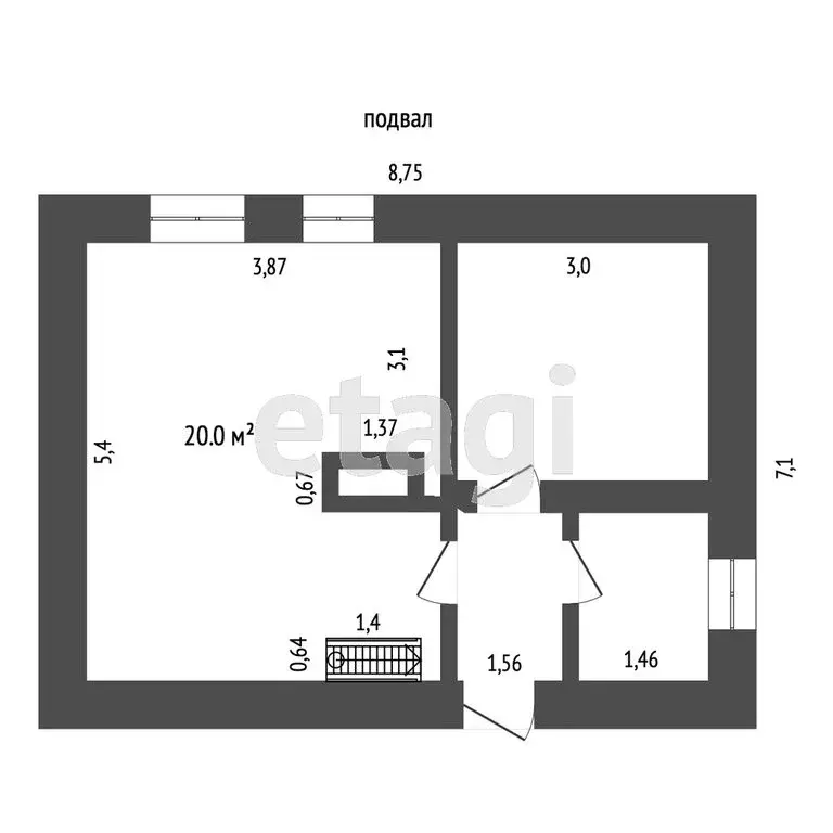 Дом в посёлок Нейво-Шайтанский, улица Свердлова (65.4 м) - Фото 1