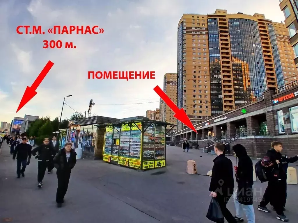 Помещение свободного назначения в Санкт-Петербург пос. Парголово, ул. ... - Фото 1