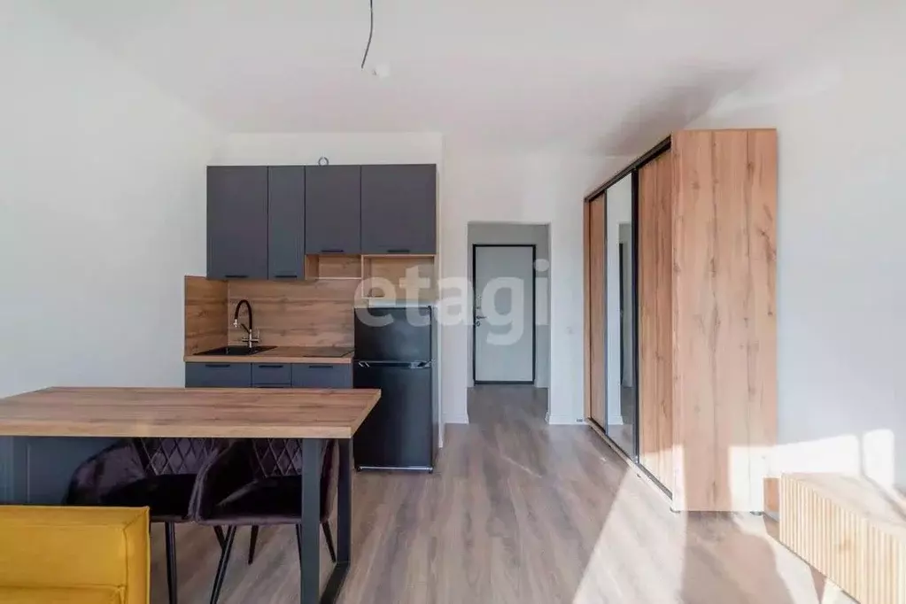 Студия Ленинградская область, Всеволожск ул. Евграфова, 11 (25.0 м) - Фото 1