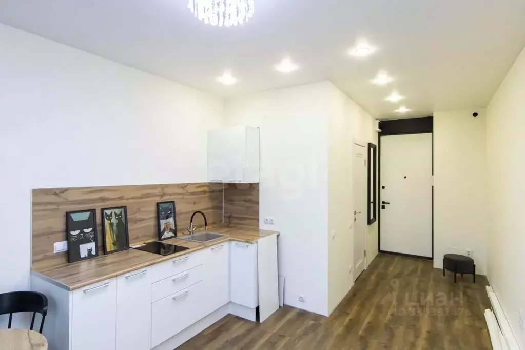 Студия Тюменская область, Тюмень ул. Республики, 205к1 (20.0 м) - Фото 1