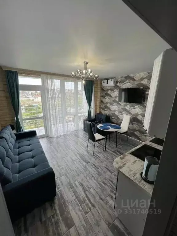 Студия Севастополь ш. Фиолентовское, 134к3 (31.0 м) - Фото 1