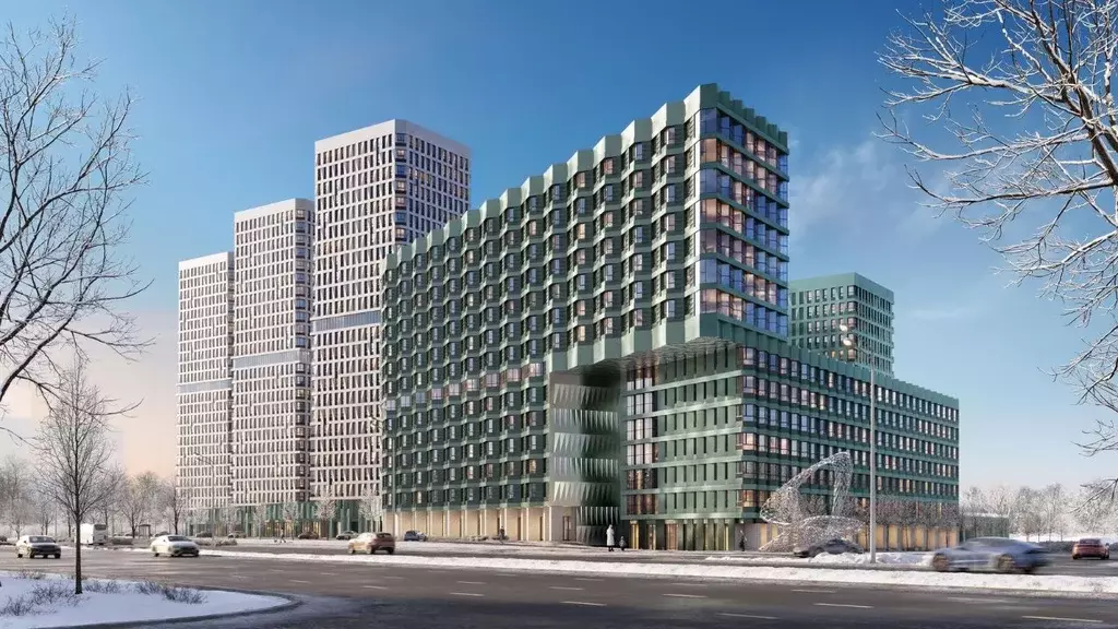 1-к кв. Татарстан, Казань Зилант Премьер жилой комплекс (44.74 м) - Фото 2