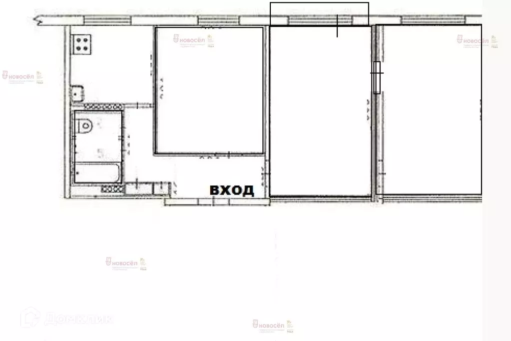 Продаётся 3-к квартира, 55 м - Фото 1