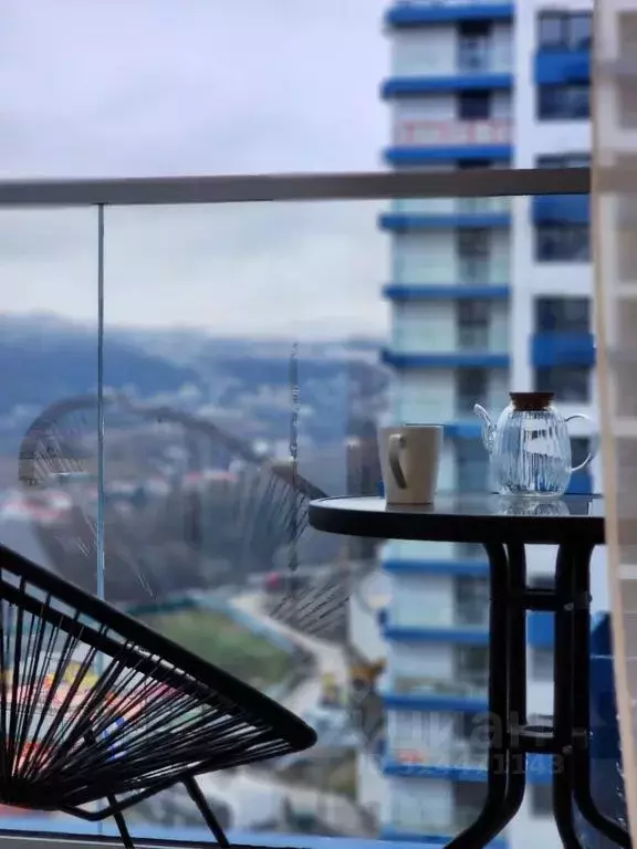 Студия Краснодарский край, Сочи Бытха мкр, ул. Ясногорская, 16/2 (15.0 ... - Фото 1