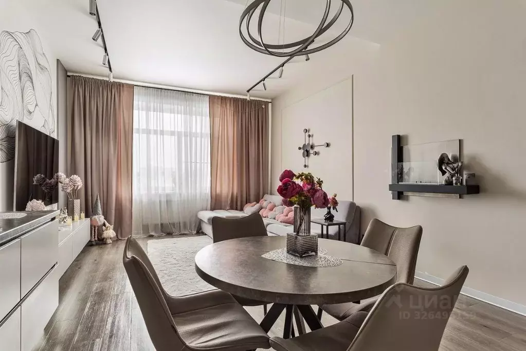 3-к кв. Санкт-Петербург ул. Рентгена, 19 (95.8 м) - Фото 2