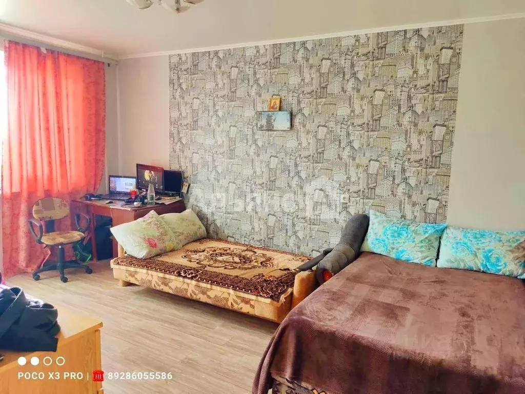 1-к кв. Ростовская область, Волгодонск Октябрьское ш., 5 (34.0 м) - Фото 1