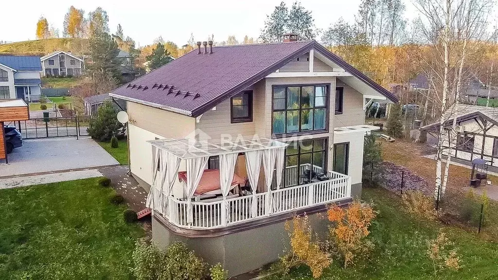 Дом в Ленинградская область, Всеволожский район, Бугровское городское ... - Фото 1