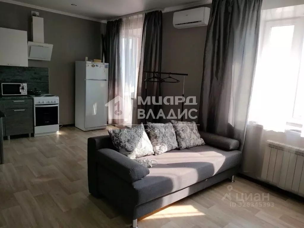 Студия Омская область, Омск ул. Красный Путь, 103 (36.8 м) - Фото 2