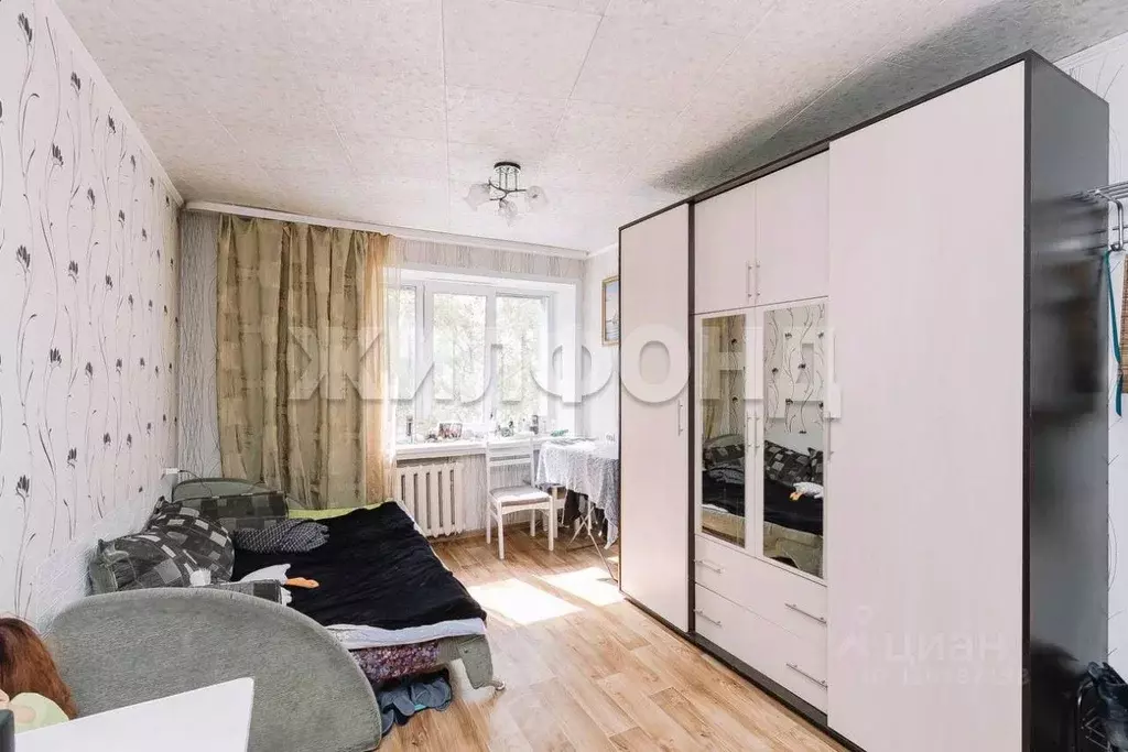 Комната Новосибирская область, Новосибирск ул. Державина, 59 (18.0 м) - Фото 0