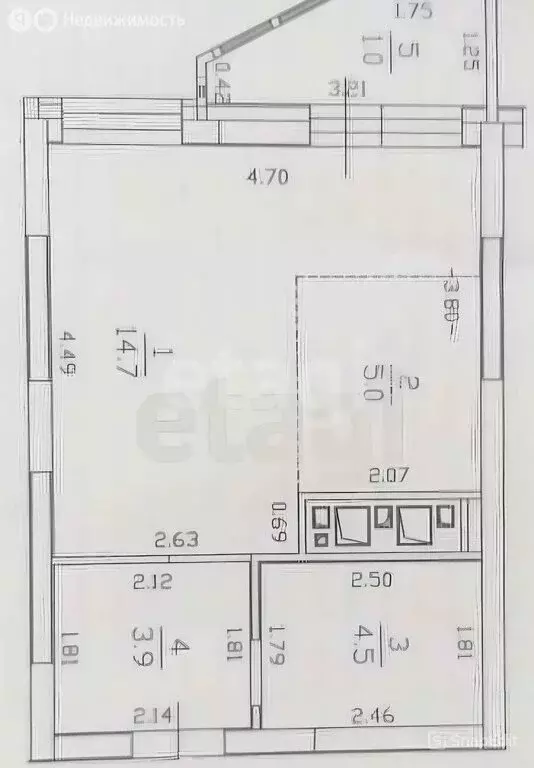 Квартира-студия: Казань, улица Братьев Батталовых, 20к1 (28.1 м) - Фото 0
