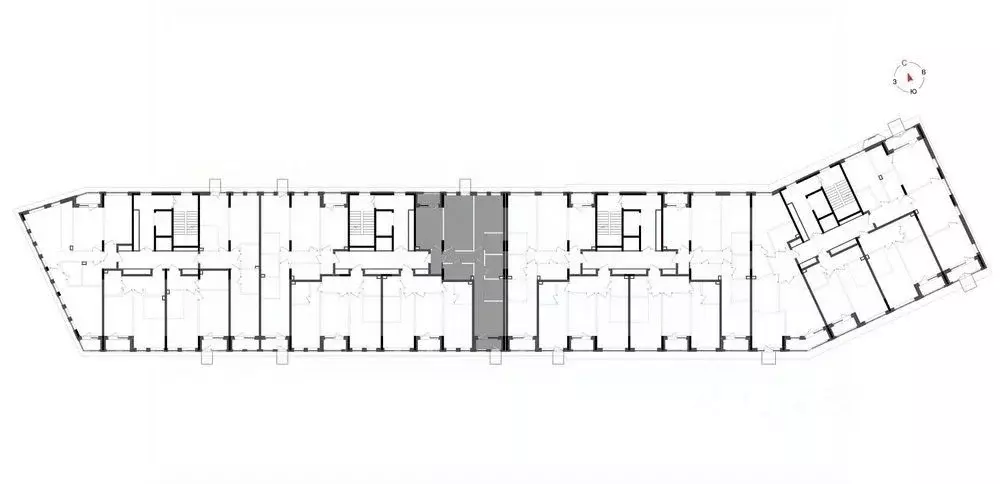 3-к кв. Татарстан, Казань ул. Аделя Кутуя, 180 (92.31 м) - Фото 2