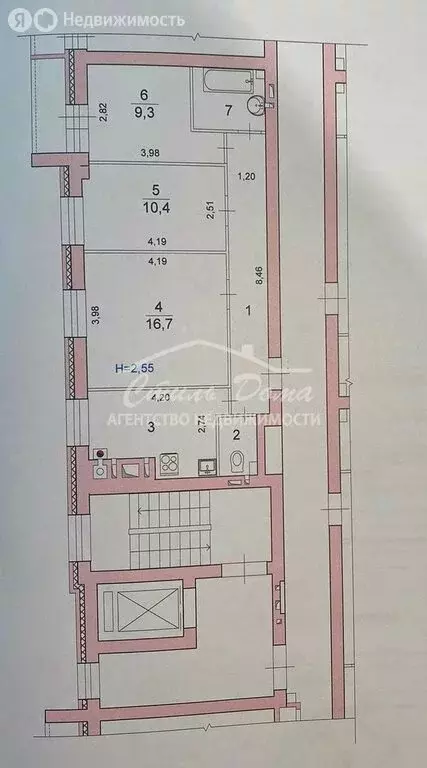 3-комнатная квартира: Волгоград, улица 70-летия Победы, 29 (62 м) - Фото 0