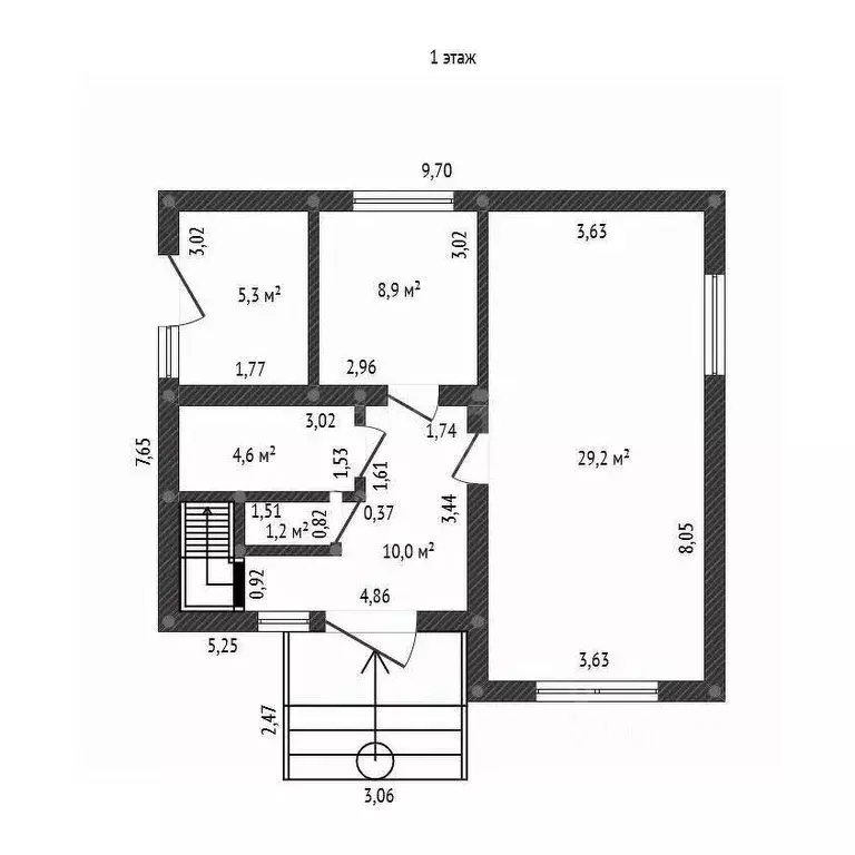 Дом в Башкортостан, Уфа ул. Шарифа Биккула, 9 (130 м) - Фото 1