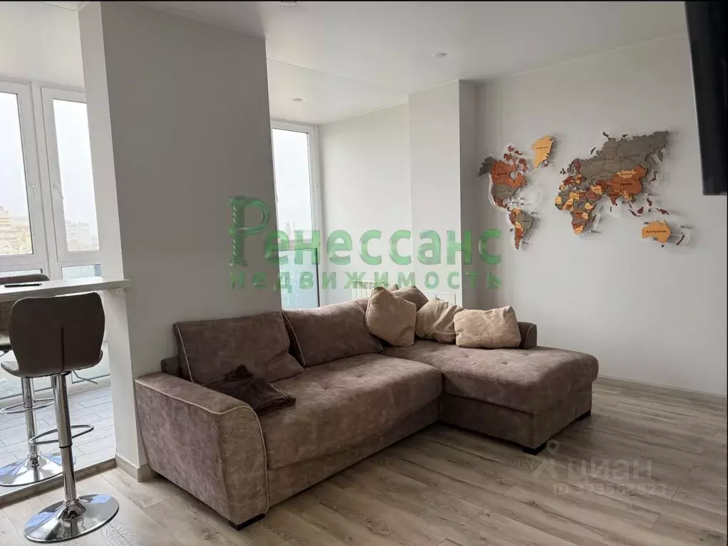 1-к кв. Брянская область, Брянск Западный проезд, 1 (40.0 м) - Фото 1