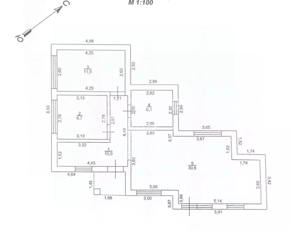 Дом в Краснодарский край, Апшеронский район, Нефтегорское городское ... - Фото 2