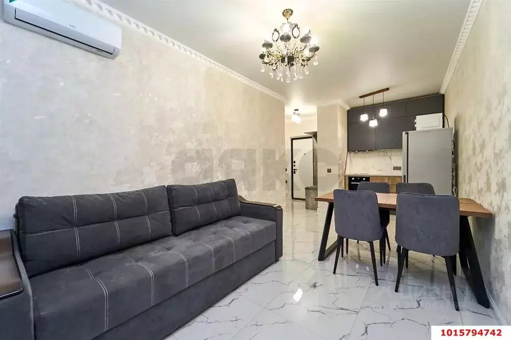 1-к кв. Краснодарский край, Краснодар ул. Ивана Беличенко (35.7 м) - Фото 2