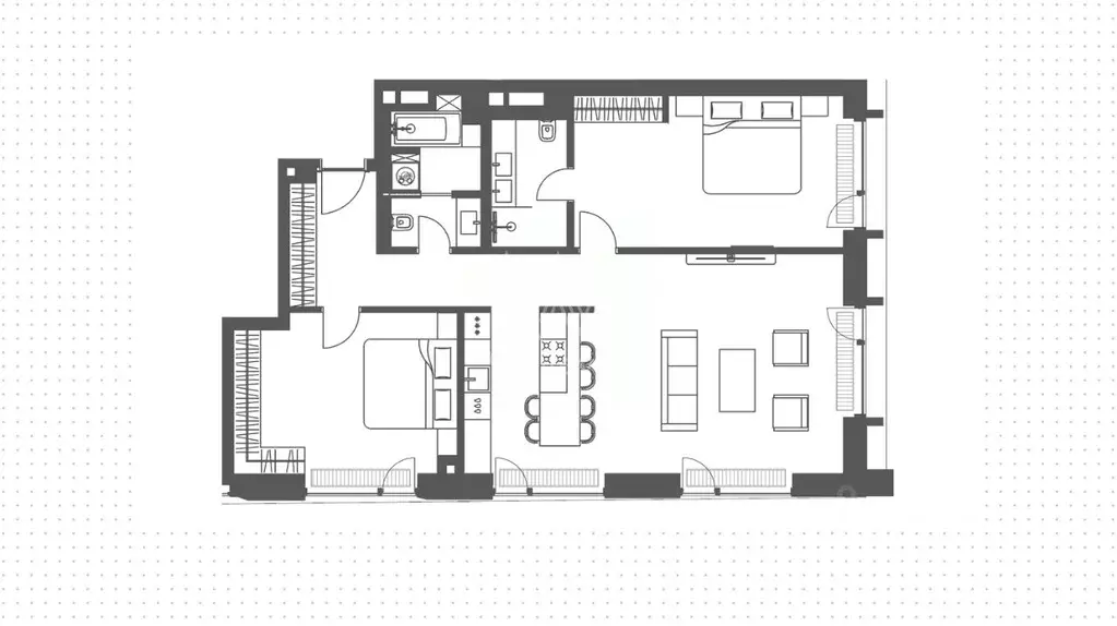 3-к кв. Москва ул. Братьев Фонченко, 1к8 (100.0 м) - Фото 2