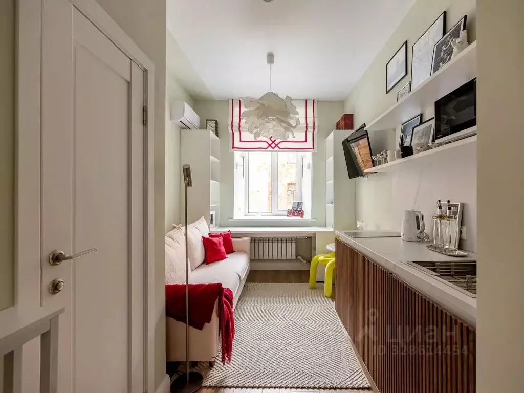 Студия Москва Тверской бул., 19 (19.0 м) - Фото 1